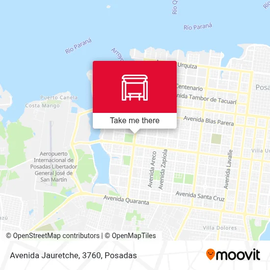 Avenida Jauretche, 3760 map