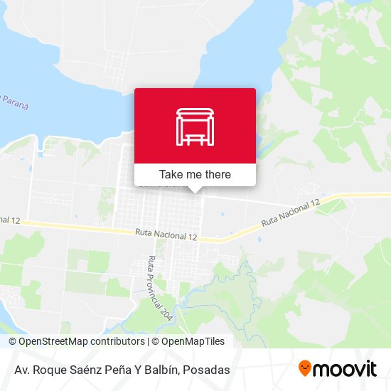 Mapa de Av. Roque Saénz Peña Y Balbín