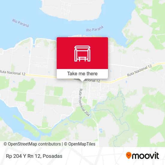 Mapa de Rp 204 Y Rn 12