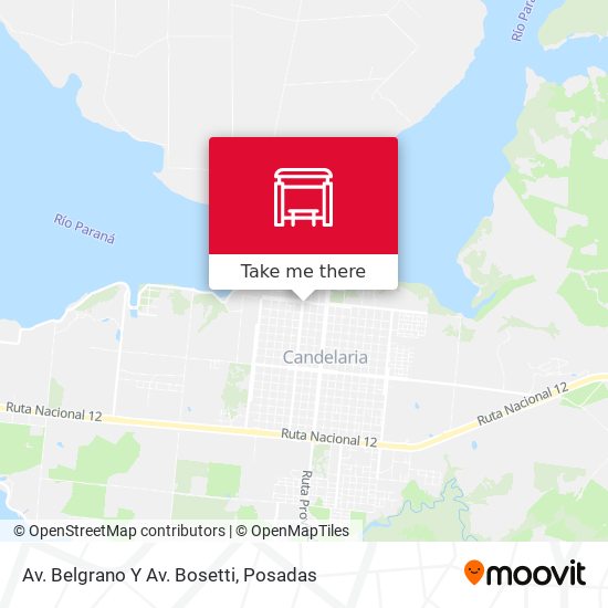Mapa de Av. Belgrano Y Av. Bosetti