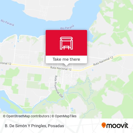 B. De Simón Y Pringles map