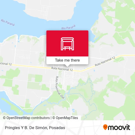 Pringles Y B. De Simón map