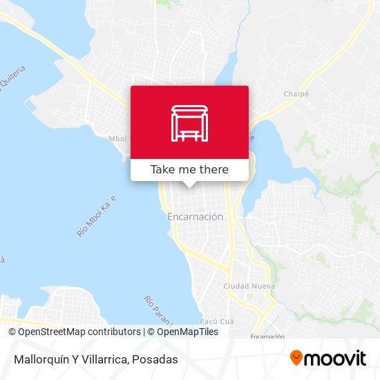 Mallorquín Y Villarrica map