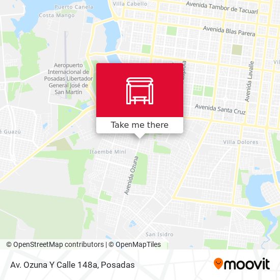 Mapa de Av. Ozuna Y Calle 148a