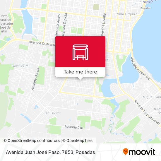 Avenida Juan José Paso, 7853 map