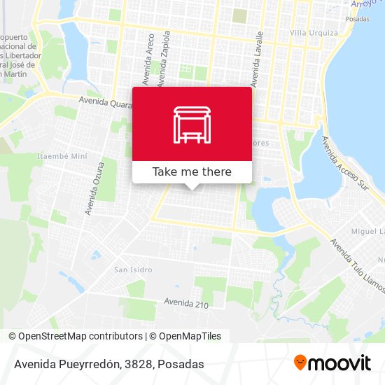Mapa de Avenida Pueyrredón, 3828
