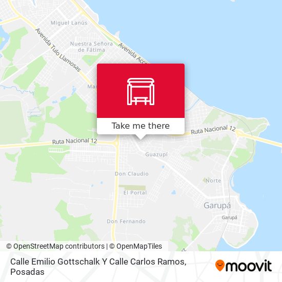 Mapa de Calle Emilio Gottschalk Y Calle Carlos Ramos