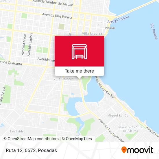 Ruta 12, 6672 map