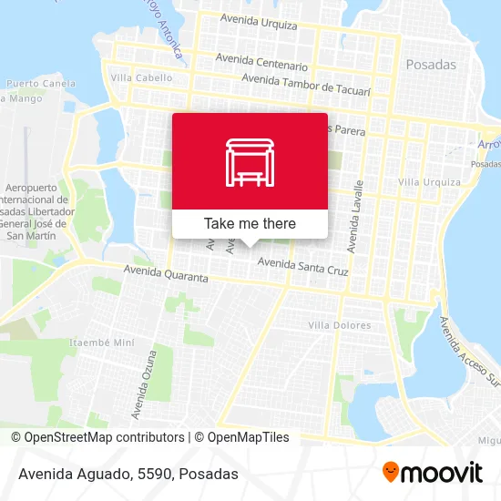 Avenida Aguado, 5590 map