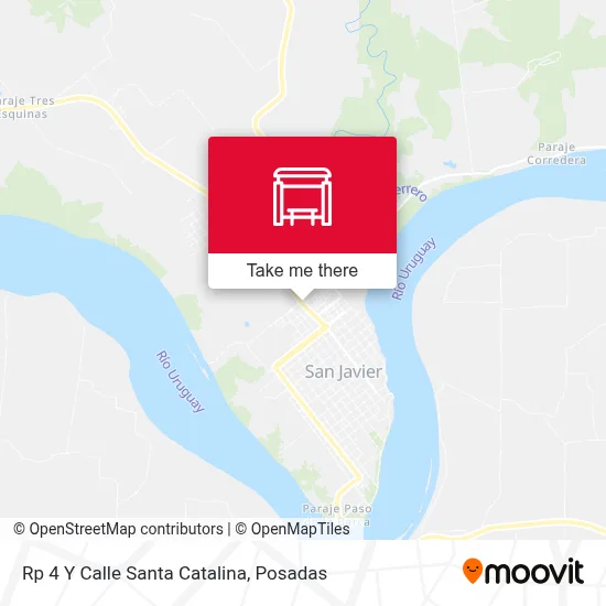 Rp 4 Y Calle Santa Catalina map