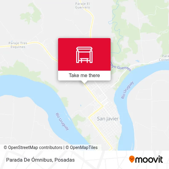 Parada De Ómnibus map