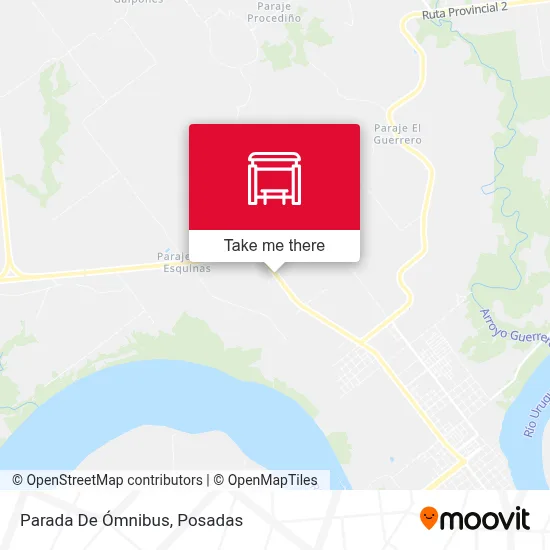 Parada De Ómnibus map