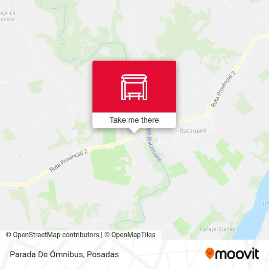 Parada De Ómnibus map