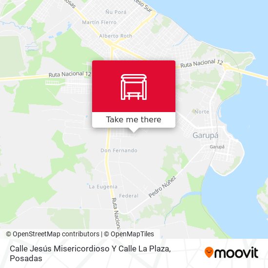 Calle Jesús Misericordioso Y Calle La Plaza map