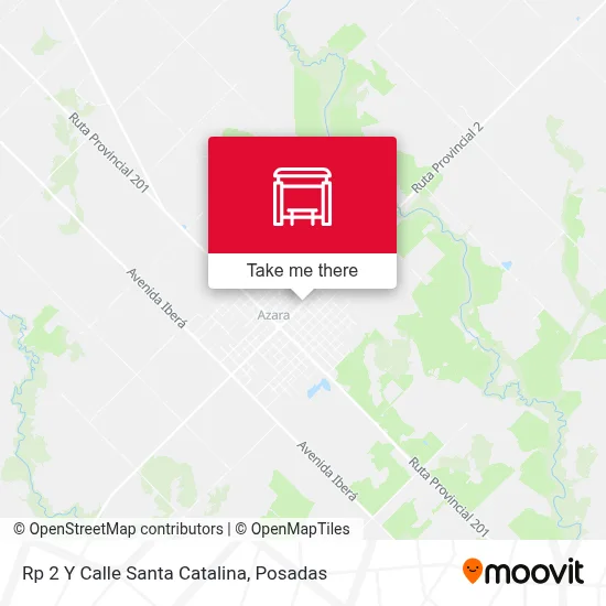 Rp 2 Y Calle Santa Catalina map