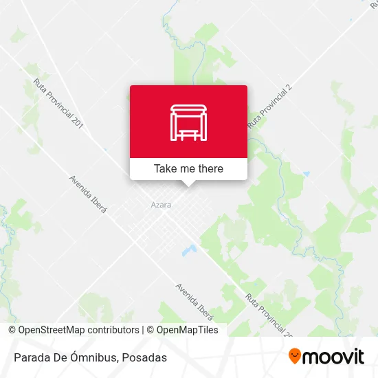 Parada De Ómnibus map