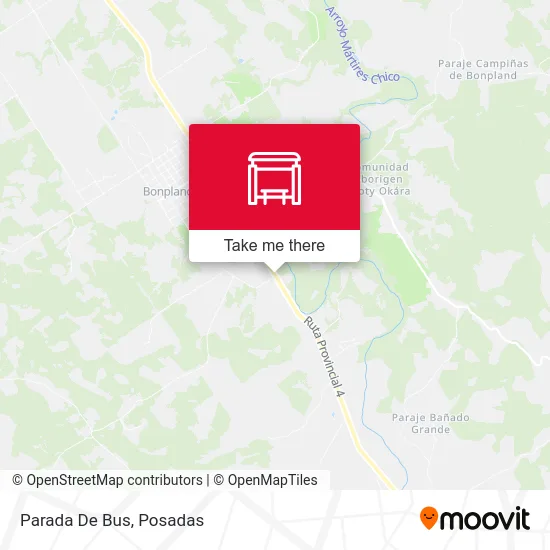 Parada De Bus map