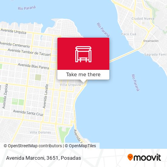 Avenida Marconi, 3651 map
