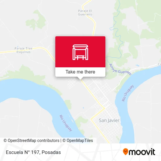 Escuela N° 197 map