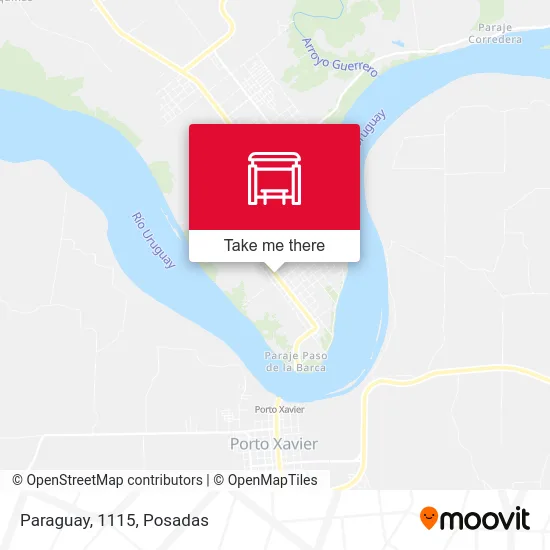 Paraguay, 1115 map