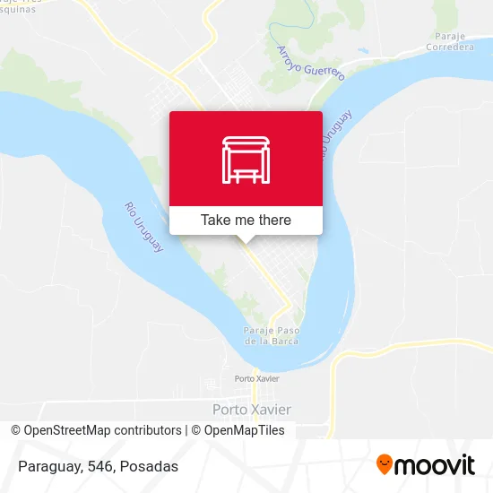 Paraguay, 546 map