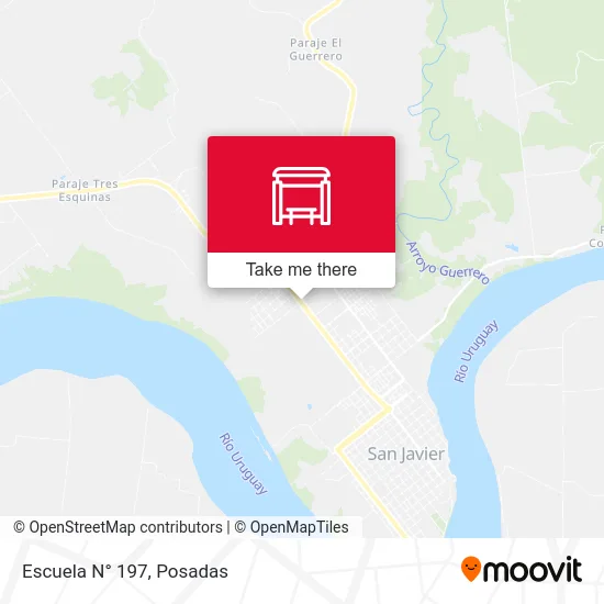 Escuela N° 197 map
