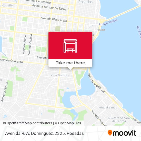 Avenida R. A. Domínguez, 2325 map