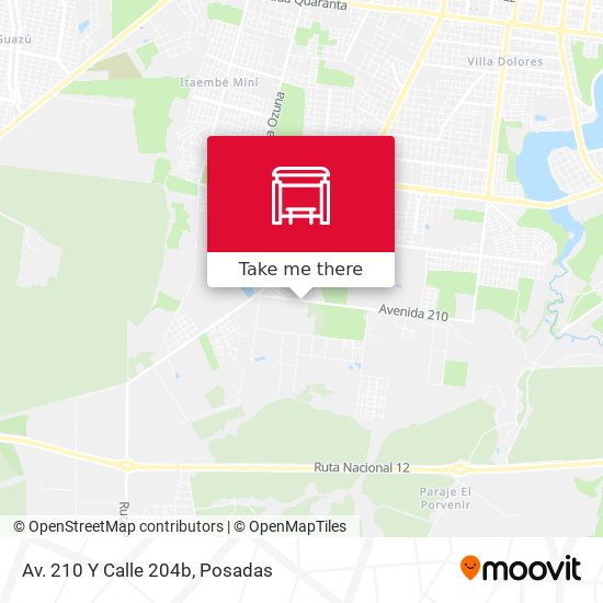 Mapa de Av. 210 Y Calle 204b