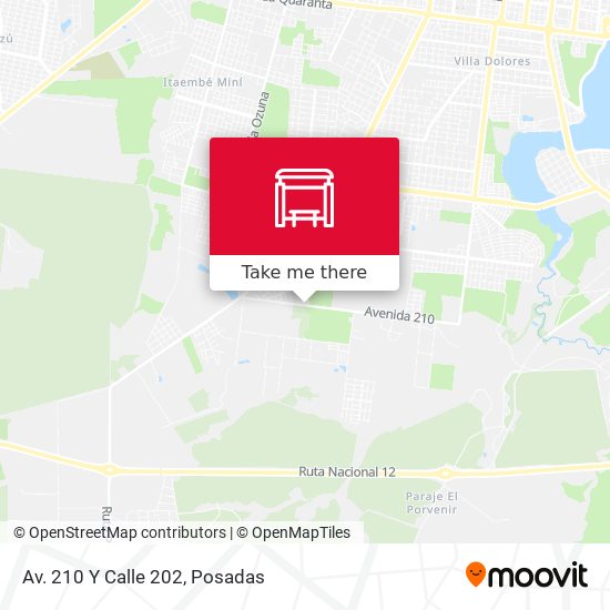 Mapa de Av. 210 Y Calle 202