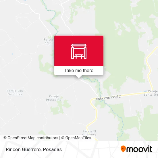 Mapa de Rincón Guerrero