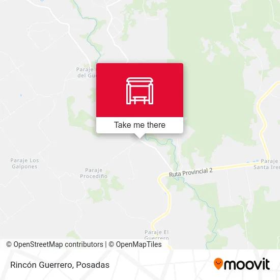 Mapa de Rincón Guerrero