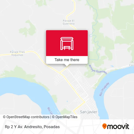 Mapa de Rp 2 Y Av. Andresito