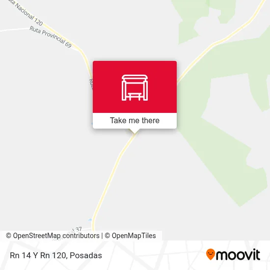 Mapa de Rn 14 Y Rn 120