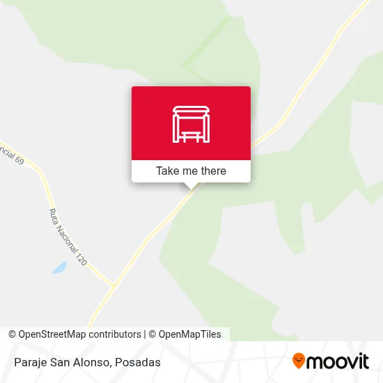 Paraje San Alonso map