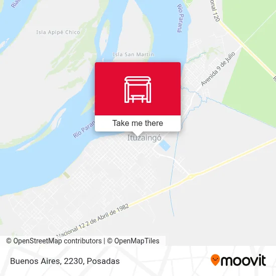 Buenos Aires, 2230 map