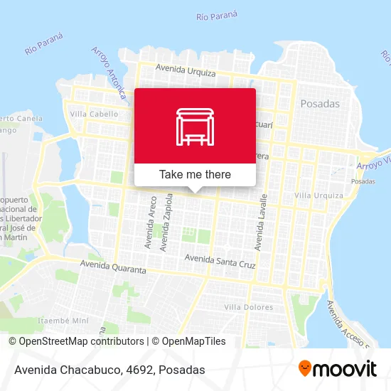Avenida Chacabuco, 4692 map