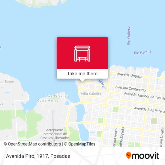 Avenida Piro, 1917 map