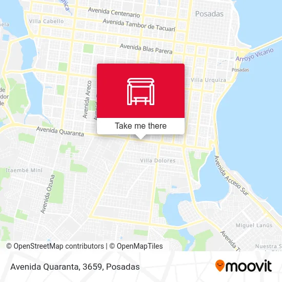 Avenida Quaranta, 3659 map