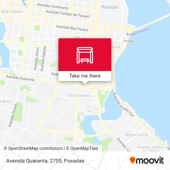 Avenida Quaranta, 2705 map