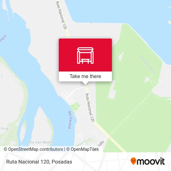 Ruta Nacional 120 map