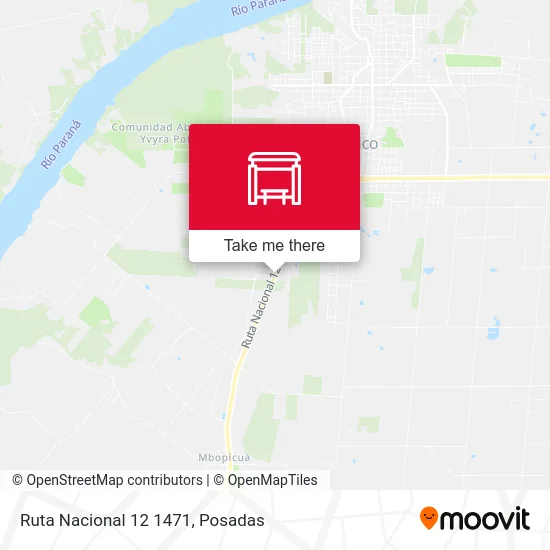 Ruta Nacional 12 1471 map