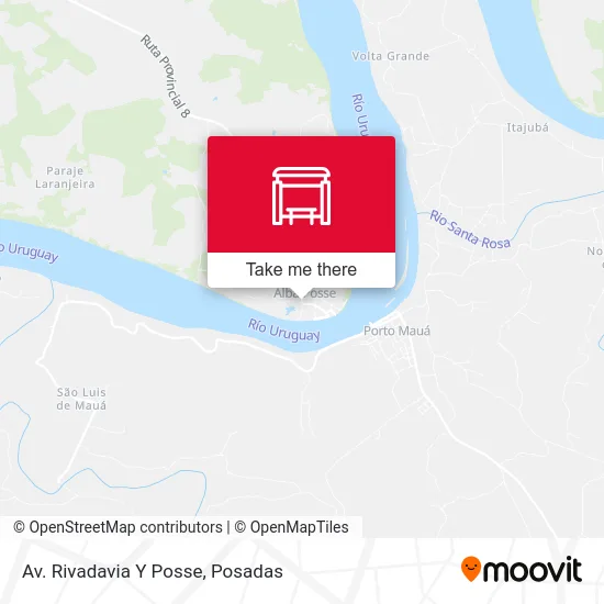 Av. Rivadavia Y Posse map