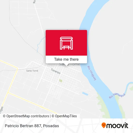 Patricio Bertran 887 map