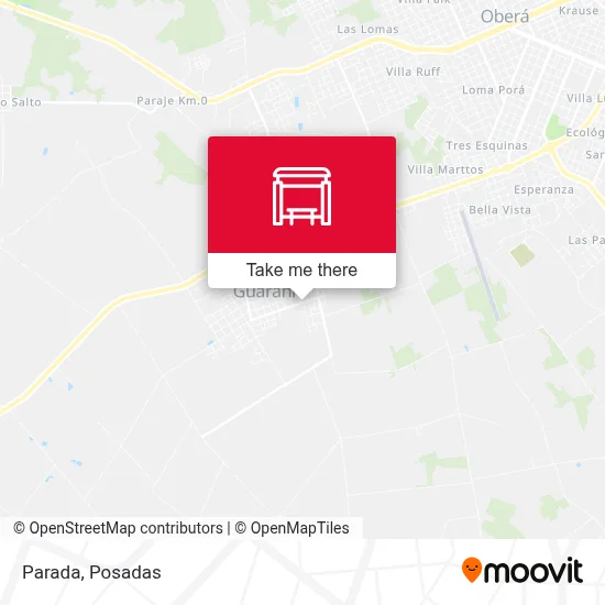 Parada map