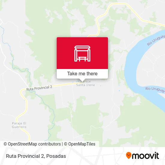 Mapa de Ruta Provincial 2