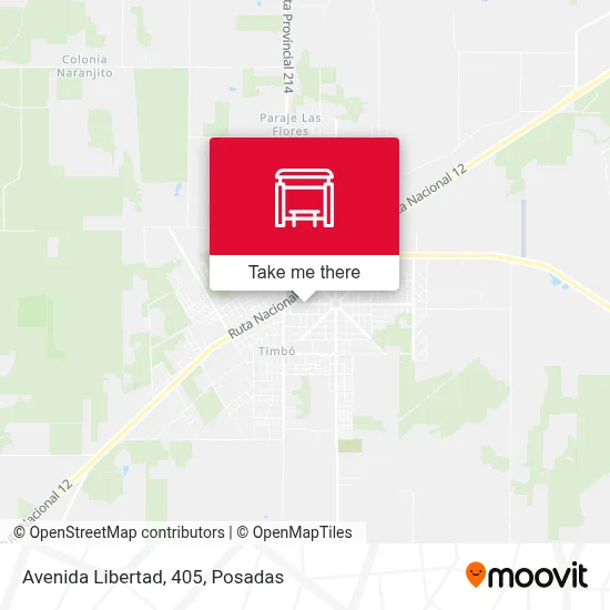 Avenida Libertad, 405 map