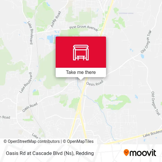 Mapa de Oasis Rd at Cascade Blvd (Ns)