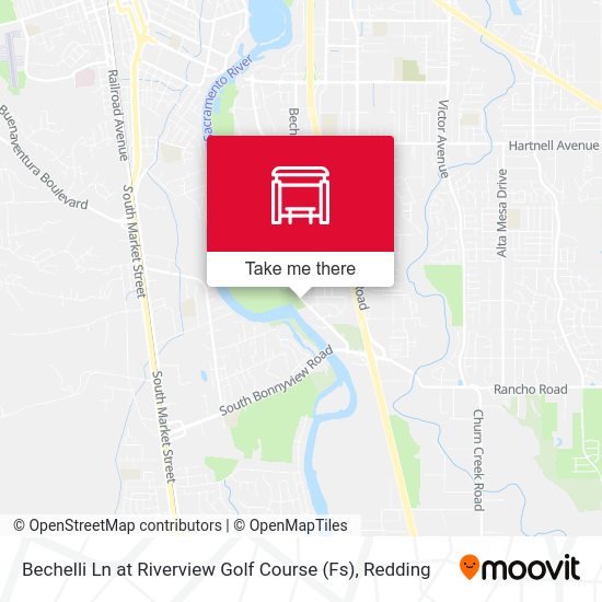 Bechelli Ln at Riverview Golf Course (Fs) map