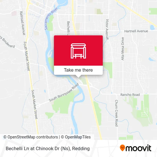 Mapa de Bechelli Ln at Chinook Dr (Ns)