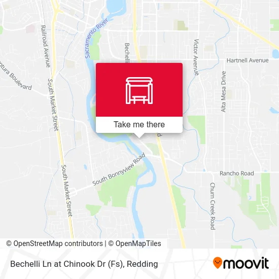 Mapa de Bechelli Ln at Chinook Dr (Fs)